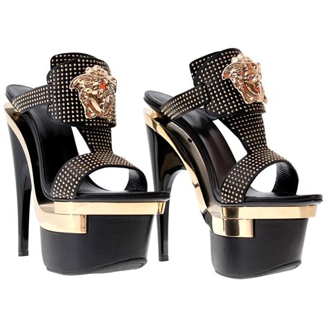 versace shoes women platform|Versace platform heels sale.